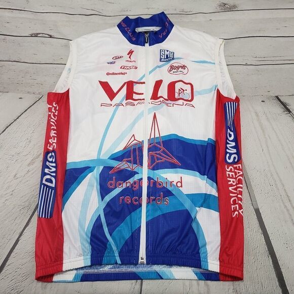 SMS Santini Cycling Jersey Size M 44/46 Sleeveless - Picture 1 of 6